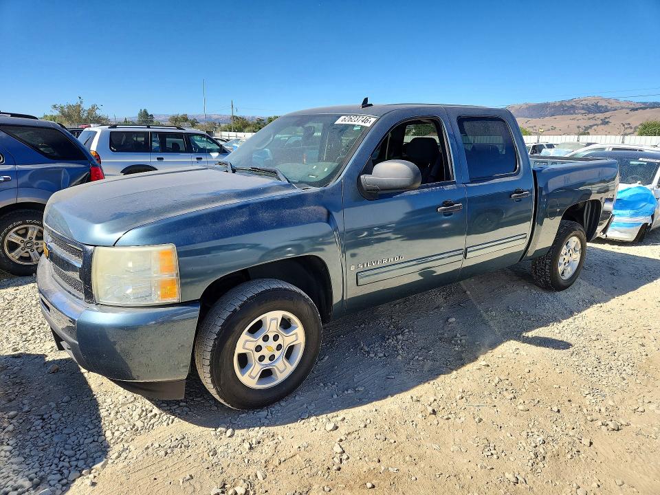 2009 Chevrolet Silverado 1500 VIN 3GCEC23J89G112177 COPART salvage auction — REAR END, CA - DIS/DLR/EXP APP FOR DUP CLEAN, sold $1,100 on 2026-07-31 (photo 1)