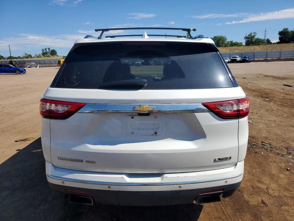 2018 Chevrolet Traverse VIN 1GNEVJKW4JJ148847 COPART salvage auction — FRONT END, Co - Salvage Title, sold $3,750 on 2026-08-03 (photo 6)