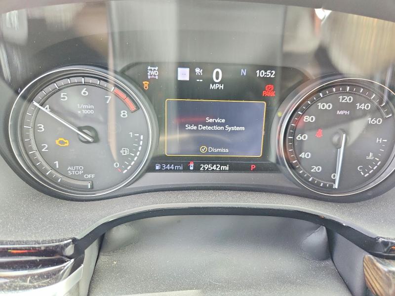 2020 Cadillac Xt6 VIN 1GYKPFRSXLZ208960 COPART salvage auction — FRONT END, Fl - Cert Of Title Slvg Rebuildable, sold $9,200 on 2026-08-20 (photo 9)