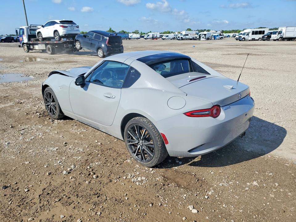 2024 Mazda Mx-5 VIN JM1NDAM78R0607705 COPART salvage auction — FRONT END, Tx - Salvage Vehicle Title, sold $8,300 on 2026-08-27 (photo 2)