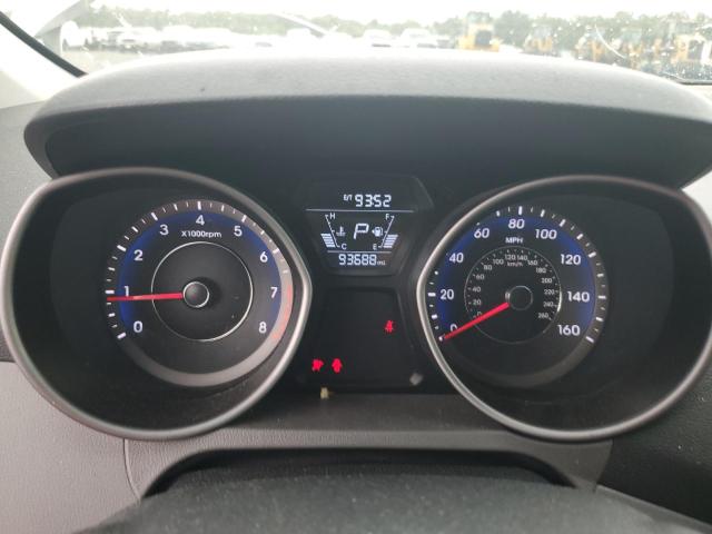 2014 Hyundai Elantra VIN KMHDH4AE8EU201975 COPART salvage auction — FRONT END, Fl - Certificate Of Destruction, sold $650 on 2026-07-28 (photo 9)