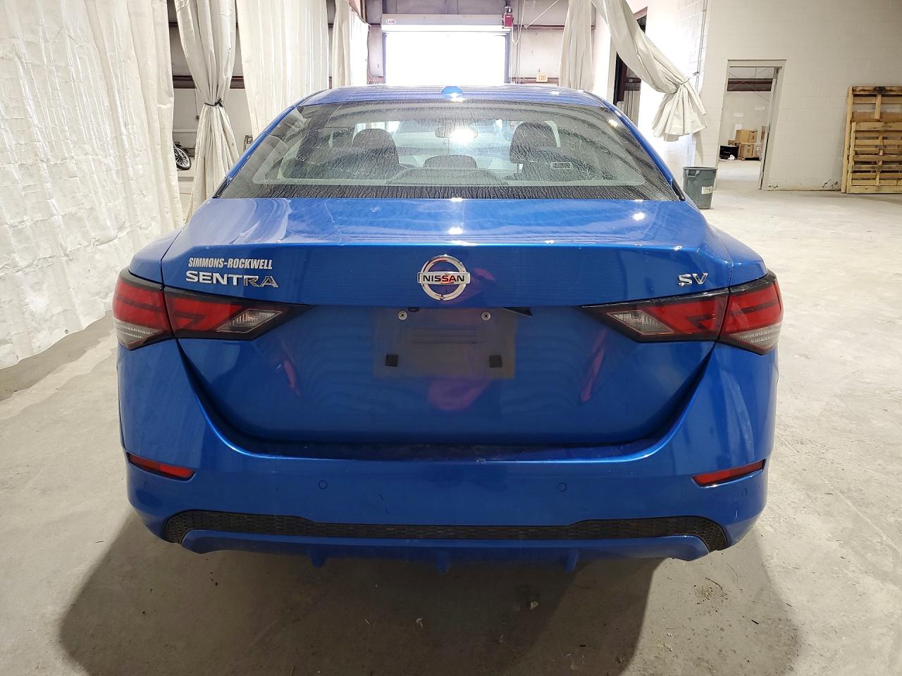 2020 Nissan Sentra VIN 3N1AB8CV7LY287354 COPART salvage auction — Front End, Sm - Salvage Title, sold $2,800 on 2026-09-21 (photo 6)