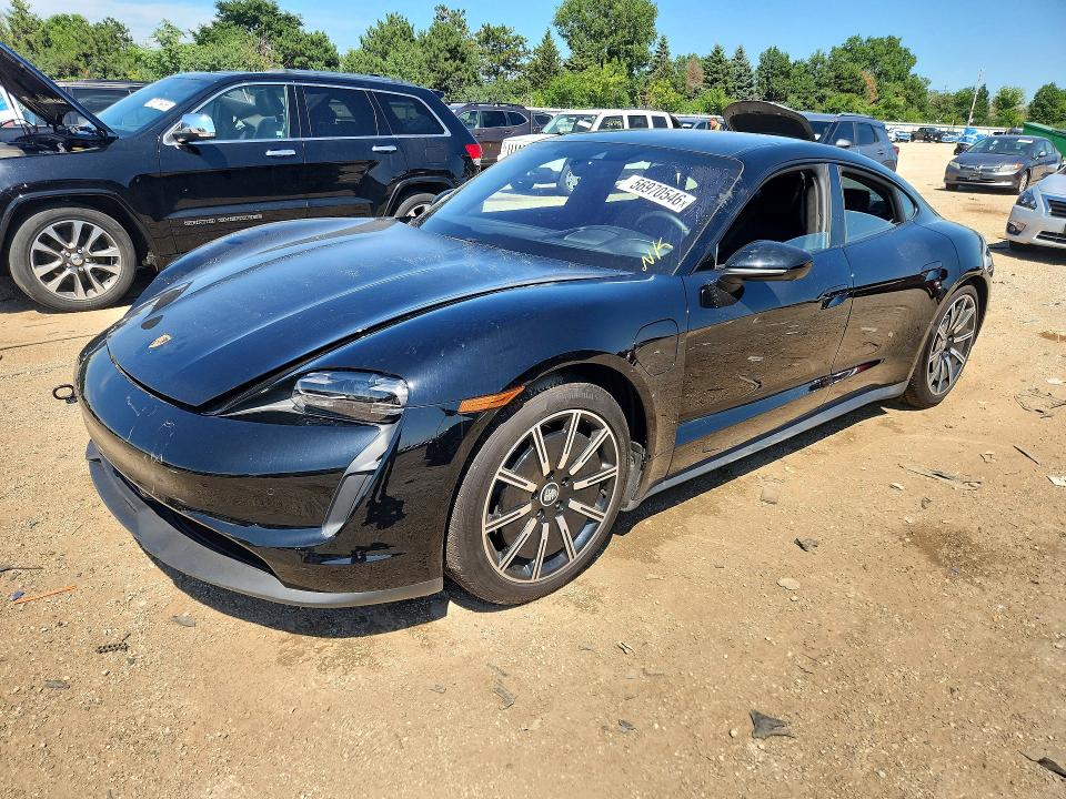 2022 Porsche Taycan VIN WP0AA2Y10NSA17762 — COPART salvage auction photo