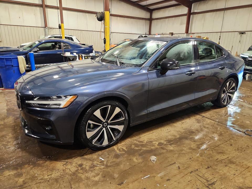 2022 Volvo S60 VIN 7JRL12TZ1NG154376 COPART salvage auction — SIDE, Pa - Certificate Of Salvage, sold $7,000 on 2026-07-14 (photo 1)