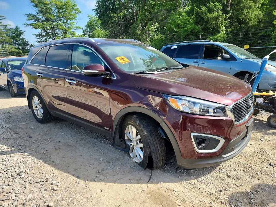 2018 Kia Sorento VIN 5XYPGDA37JG373591 COPART salvage auction — MECHANICAL, Oh - Certificate Of Title, sold $1,050 on 2026-07-22 (photo 4)