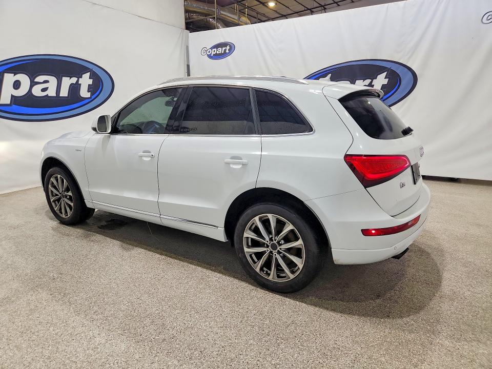 2014 Audi Q5 VIN WA1C8AFP2EA069283 COPART salvage auction — MINOR DENT/SCRATCHES, Ca - Dis/Dlr/Exp Only Clean Title, sold $2,800 on 2026-07-31 (photo 2)