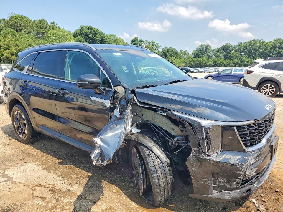 2024 Kia Sorento VIN 5XYRLDJC8RG287786 COPART salvage auction — FRONT END, Ny - Certificate Of Title, sold $11,900 on 2026-07-20 (photo 4)