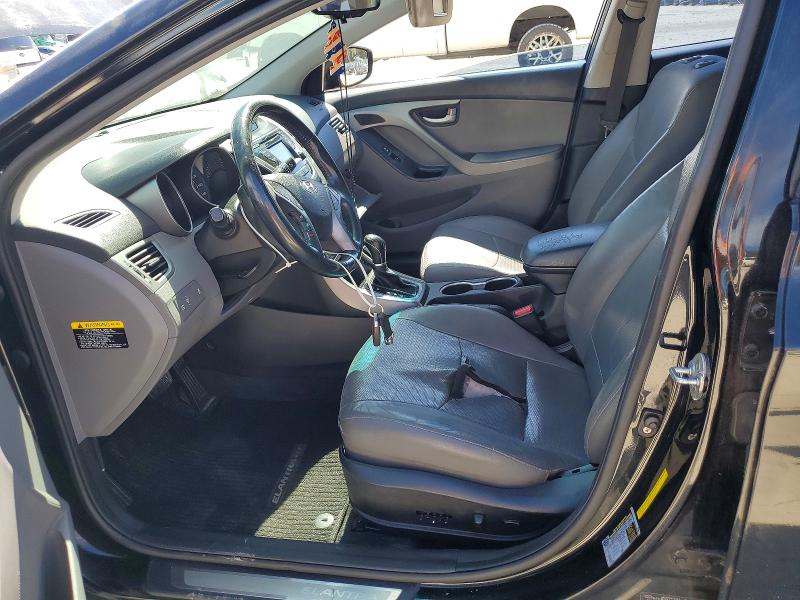 2016 Hyundai Elantra VIN KMHDH4AEXGU607498 COPART salvage auction — MINOR DENT/SCRATCHES, FL - CERTIFICATE OF TITLE, sold $700 on 2026-07-17 (photo 7)