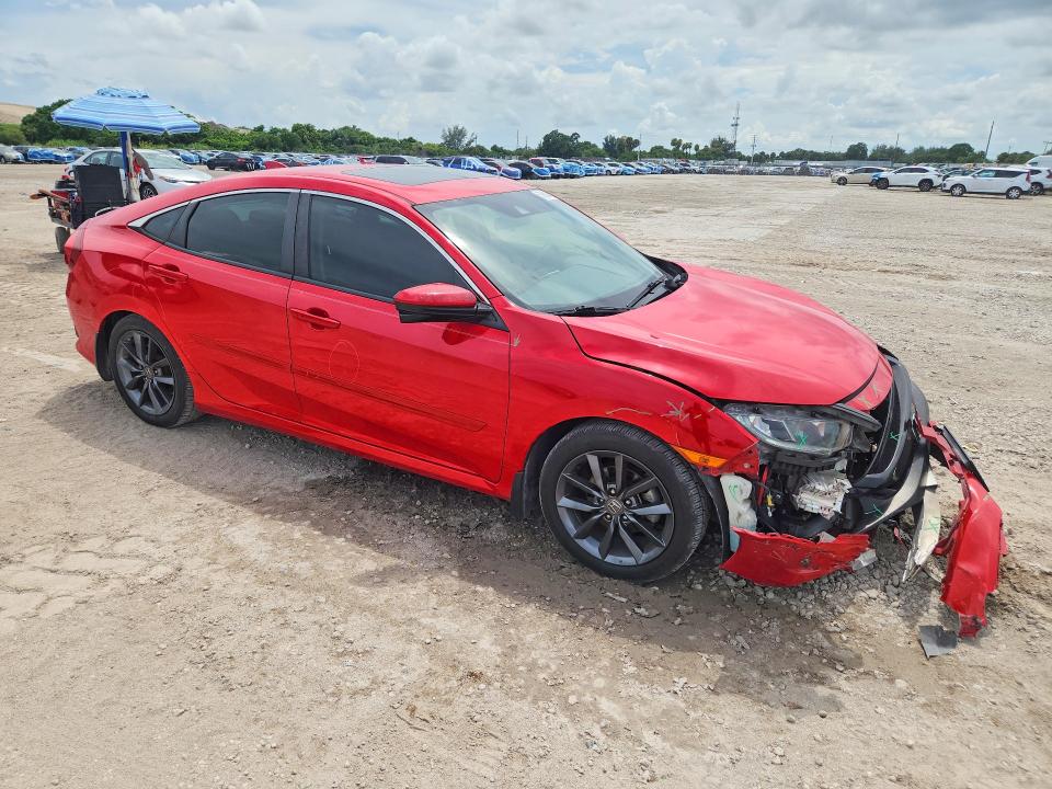 2019 Honda VIN JHMFC1F39KX013346 COPART salvage auction — FRONT END, Fl - Cert Of Title Slvg Rebuildable, sold $3,500 on 2026-07-16 (photo 4)