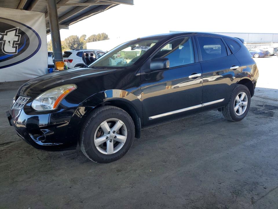 2012 Nissan Rogue sport VIN JN8AS5MT8CW276805 COPART salvage auction — FRONT END, CA - SALVAGE CERTIFICATE, sold $625 on 2026-07-28 (photo 1)