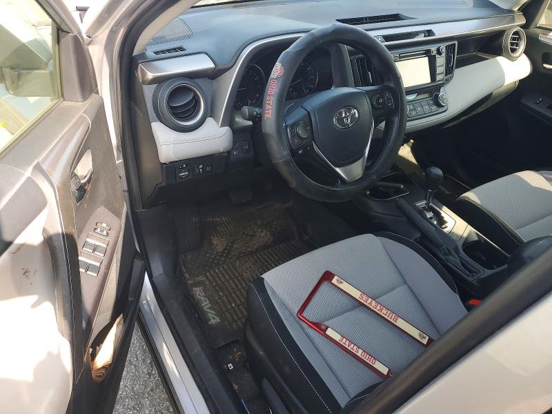 2018 Toyota Rav 4 VIN JTMWFREV1JJ179534 COPART salvage auction — FRONT END, OH - CERT OF TITLE-SALVAGE, sold $80 on 2026-07-29 (photo 8)