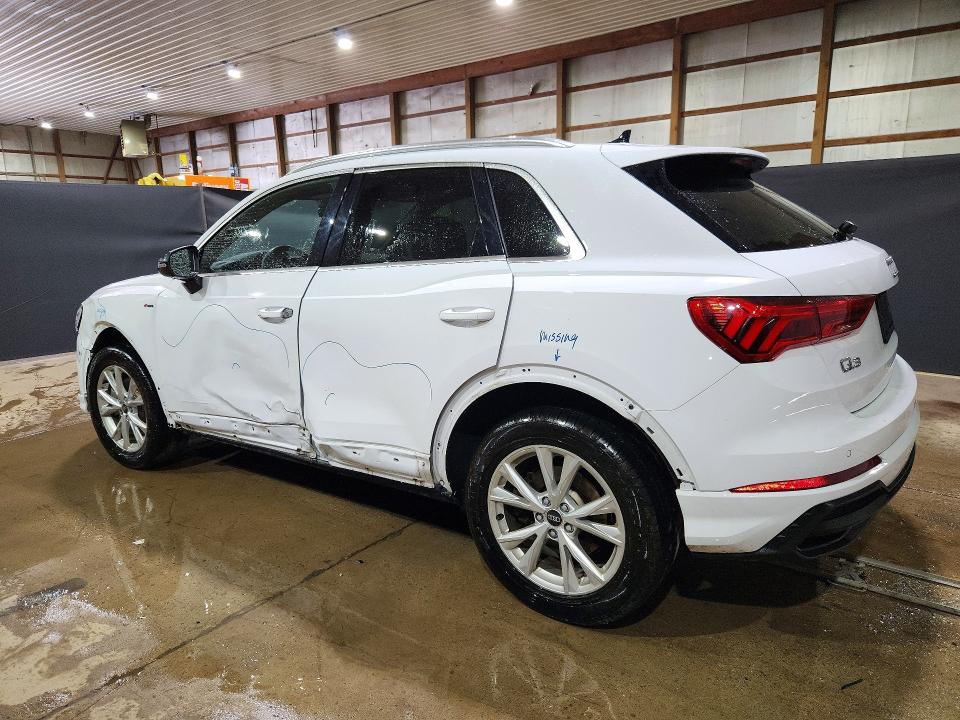 2025 Audi Q3 VIN WA1DECF3XS1011732 COPART salvage auction — SIDE, OH - CERTIFICATE OF TITLE (P), sold $12,100 on 2026-07-20 (photo 2)