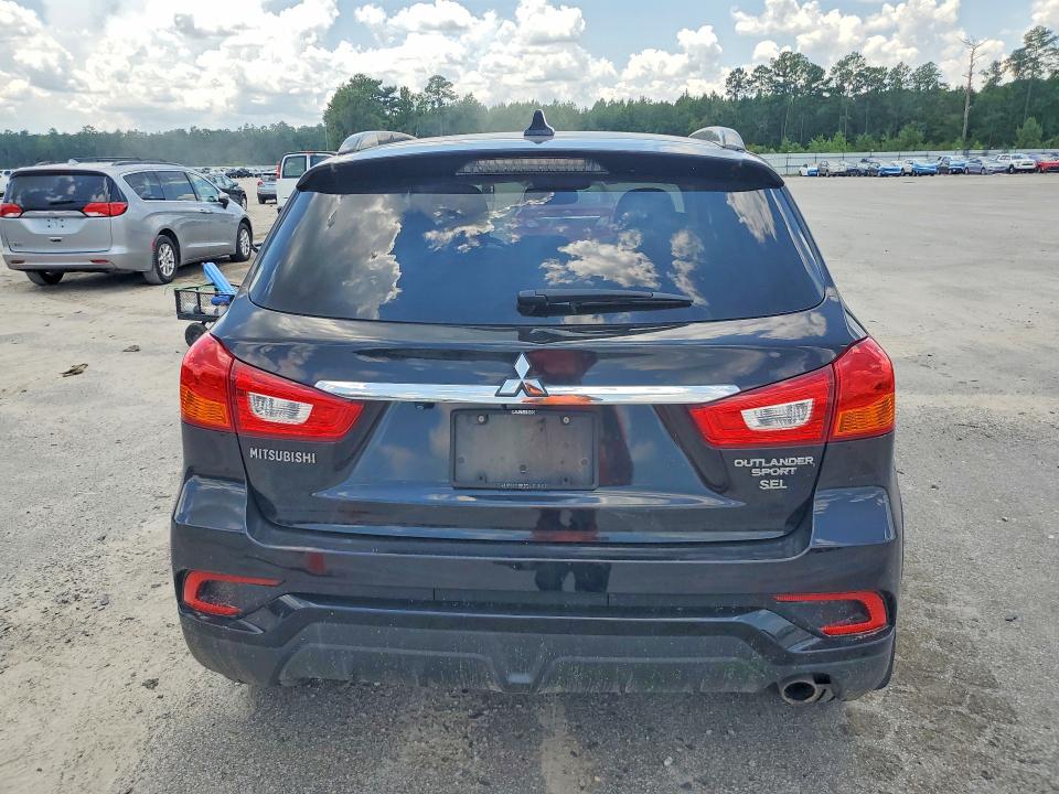 2018 Mitsubishi Outlander VIN JA4AP4AW0JU025026 COPART salvage auction — FRONT END, Salvage Title, sold $1,400 on 2026-07-27 (photo 6)