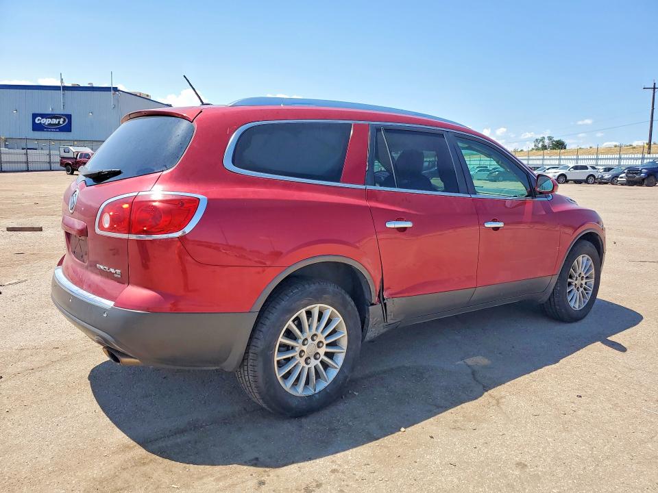2012 Buick Enclave VIN 5GAKVCED6CJ397303 COPART salvage auction — SIDE, CO - SALVAGE TITLE, sold $1,200 on 2026-08-03 (photo 3)
