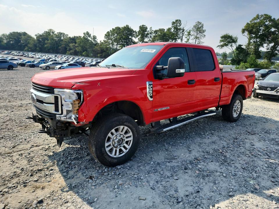 2019 Ford F250 VIN 1FT7W2BT9KED98489 — COPART salvage auction photo