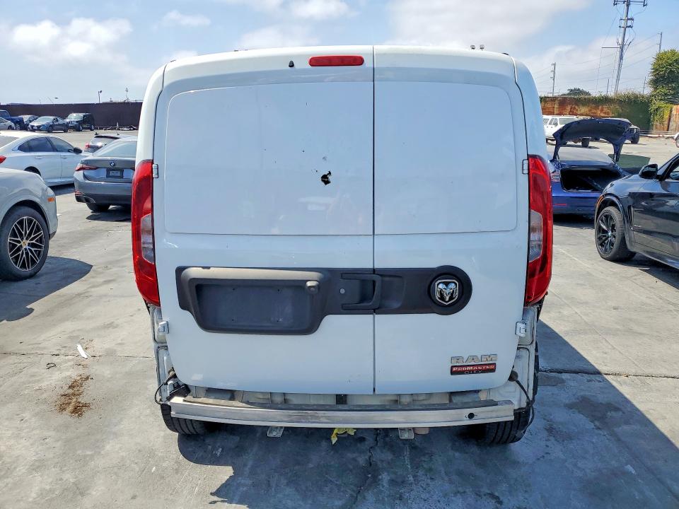 2021 Ram Promaster city VIN ZFBHRFAB7M6V40074 COPART salvage auction — SIDE, Ca - Salvage Certificate, sold $450 on 2026-07-22 (photo 6)
