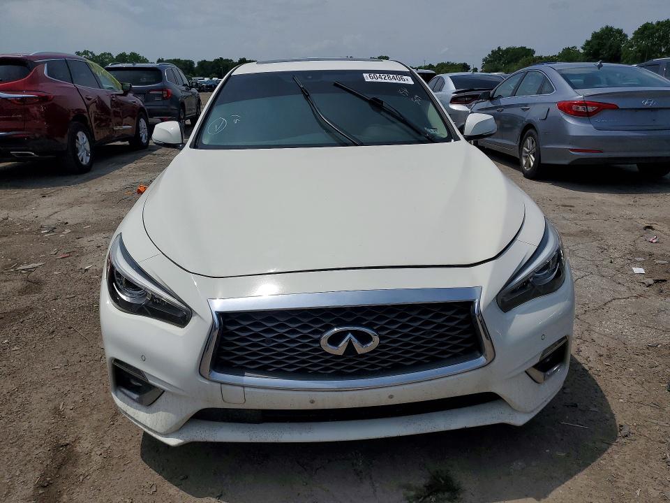 2019 Infiniti Q50 VIN JN1EV7AR0KM552352 COPART salvage auction — NORMAL WEAR, TN - SALVAGE CERTIFICATE, sold $1,250 on 2026-07-20 (photo 5)