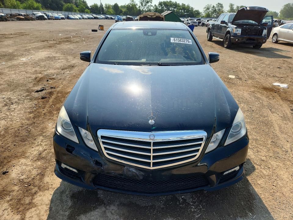2010 Mercedes-benz E-klasse VIN WDDHF8HB6AA100630 COPART salvage auction — FRONT END, Il - Salvage Certificate, sold $650 on 2026-08-18 (photo 5)