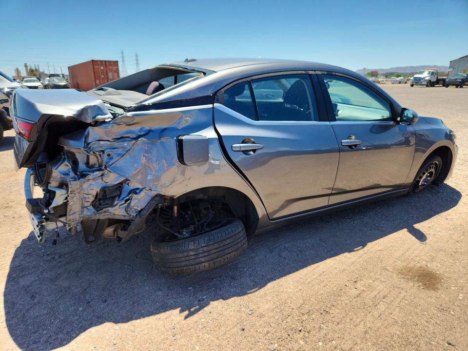 2025 Nissan Sentra VIN 3N1AB8CV3SY293120 COPART salvage auction — ALL OVER, Az - Cert Of Title- Non Repair (P), sold $2,500 on 2026-07-27 (photo 3)