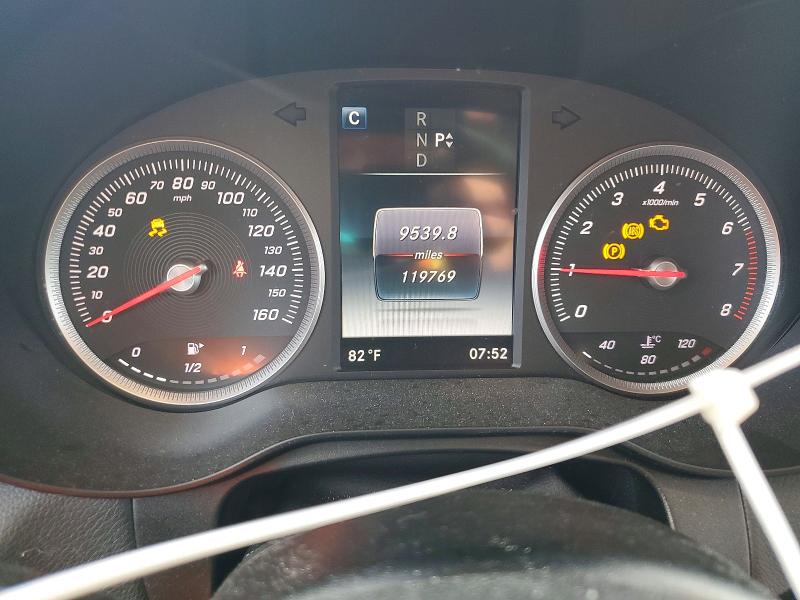2016 Mercedes-benz Glc VIN WDC0G4KB0GF012605 COPART salvage auction — FRONT END, Co - Public - Salvage Title, sold $3,950 on 2026-08-13 (photo 9)