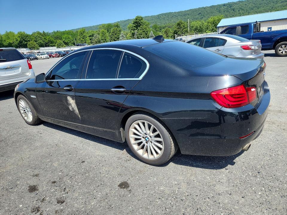 2011 BMW 5 series VIN WBAFR7C58BC267515 COPART salvage auction — FRONT END, Pa - Certificate Of Salvage, sold $3,050 on 2026-08-04 (photo 2)