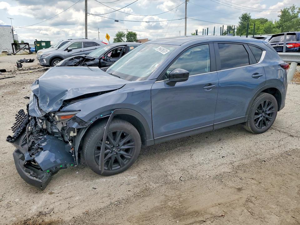 2025 Mazda Cx-5 VIN JM3KFBCM0S0690568 COPART salvage auction — FRONT END, In - Cert Of Title-Salvage Title (P), sold $6,400 on 2026-07-27 (photo 1)