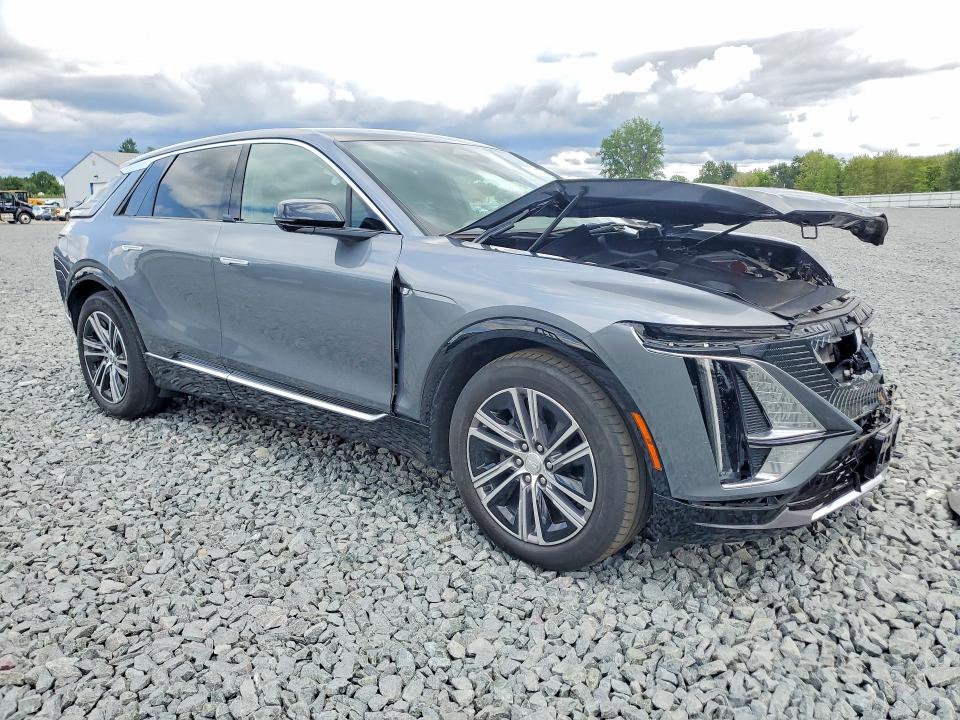 2023 Cadillac Lyriq VIN 1GYKPPRL1PZ003192 COPART salvage auction — FRONT END, Oh - Cert Of Title-Salvage, sold $7,600 on 2026-08-20 (photo 4)