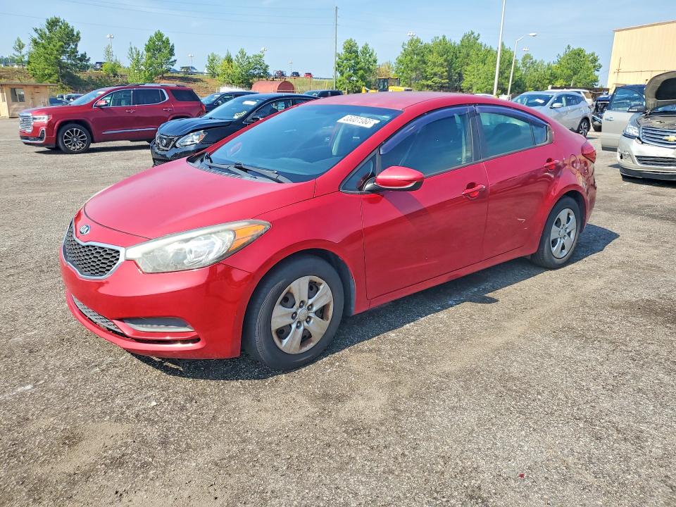 2016 Kia VIN KNAFK4A6XG5611629 COPART salvage auction — WATER/FLOOD, Sc - Cert Of Title-Salvage Water, sold $550 on 2026-07-31 (photo 1)