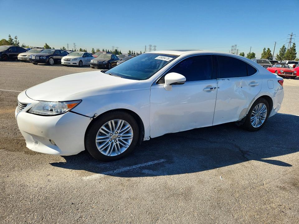 2014 Lexus ES VIN JTHBK1GG6E2125171 COPART salvage auction — FRONT END, Ca - Salvage Certificate, sold $3,200 on 2026-07-23 (photo 1)