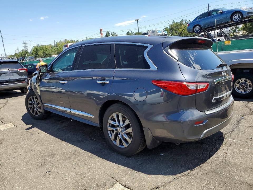 2014 Infiniti Qx60 VIN 5N1AL0MM8EC507920 COPART salvage auction — FRONT END, Co - Public - Salvage Title, sold $600 on 2026-09-08 (photo 2)