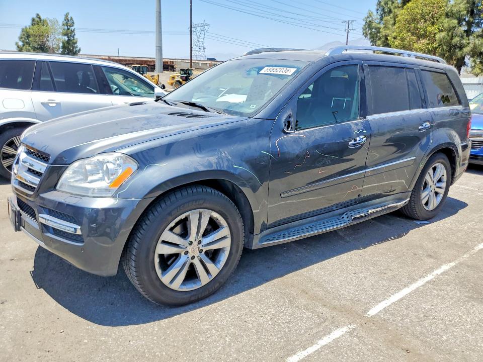 2010 Mercedes-benz Gl-class VIN 4JGBF7BE0AA609105 COPART salvage auction — SIDE, Ca - Salvage Certificate, sold $925 on 2026-07-24 (photo 1)