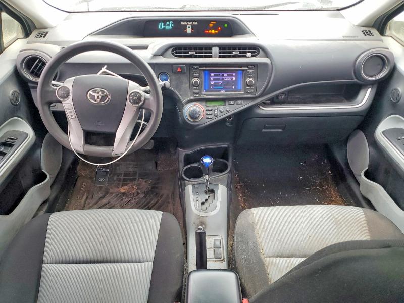 2014 Toyota Prius c VIN JTDKDTB35E1061366 COPART salvage auction — REAR END, Wa - Bill Of Sale, sold $725 on 2026-07-10 (photo 8)