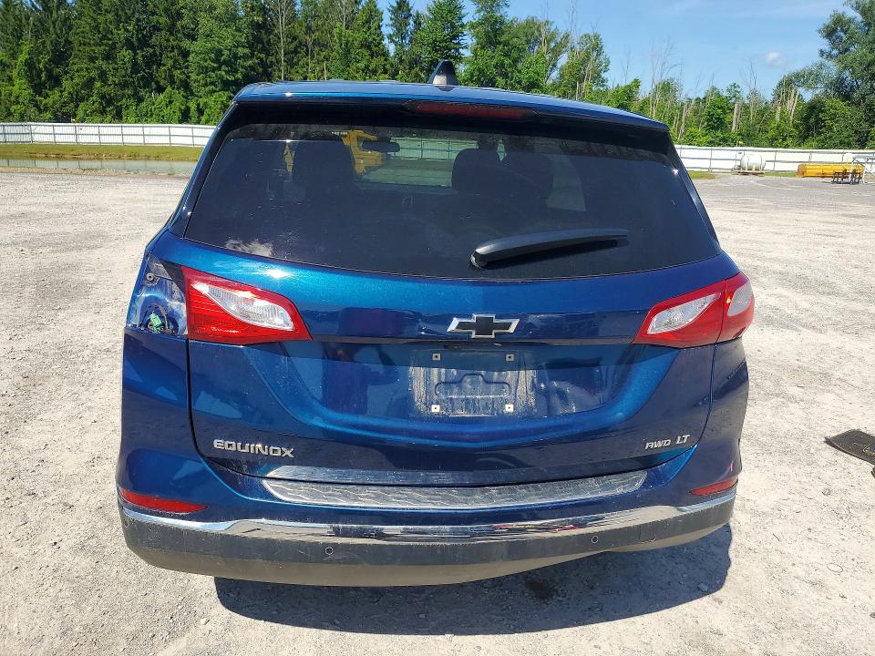 2019 Chevrolet Equinox VIN 2GNAXUEV8K6205787 COPART salvage auction — FRONT END, Ny - Mv-907A Salvage Certificate, sold $300 on 2026-07-20 (photo 6)