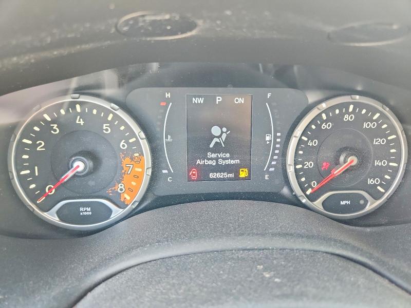 2018 Jeep Renegade VIN ZACCJABB7JPJ06632 COPART salvage auction — REAR END, Tx - Salvage Vehicle Title, sold $2,250 on 2026-08-12 (photo 9)