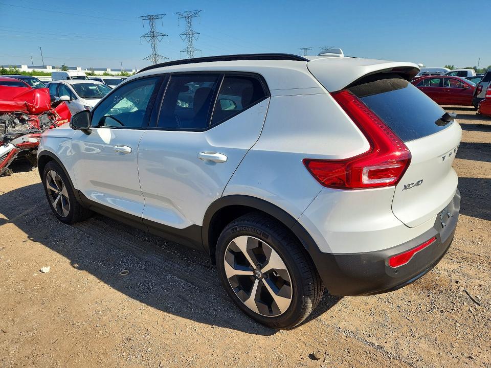 2025 Volvo Xc40 VIN YV4L12UC8S2597736 COPART salvage auction — MECHANICAL, Sc - Cert Of Title-Salvage (P), sold $11,600 on 2026-07-21 (photo 2)