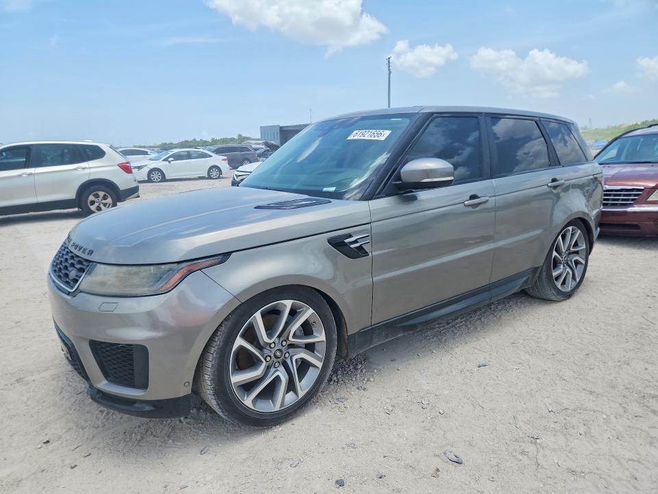 2019 Land rover Range rover sport VIN SALWR2RU7KA861540 COPART salvage auction — MINOR DENT/SCRATCHES, Fl - Certificate Of Title, sold $1,950 on 2026-07-28 (photo 1)
