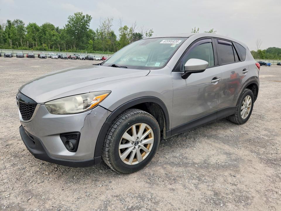 2014 Mazda Cx-5 VIN JM3KE4CY6E0334647 COPART salvage auction — FRONT END, Ny - Certificate Of Title, sold $3,050 on 2026-08-19 (photo 1)