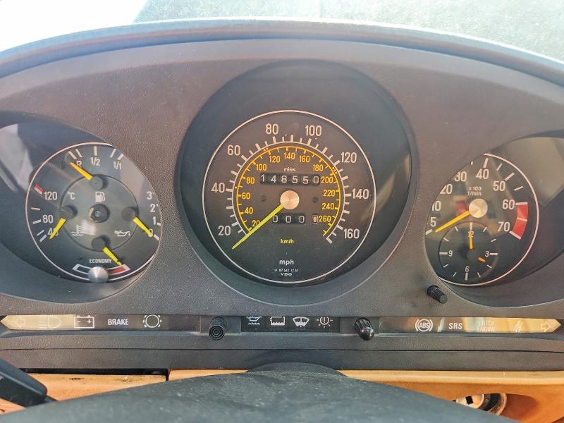 1989 Mercedes-benz 560 VIN WDBBA48D1KA091019 COPART salvage auction — MECHANICAL, MS - CERTIFICATE OF TITLE, sold $2,900 on 2026-07-21 (photo 9)