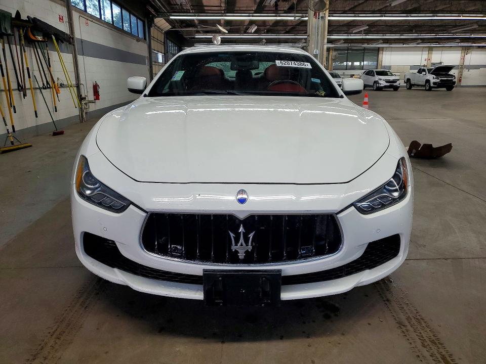 2014 Maserati Ghibli VIN ZAM57RTA3E1097878 COPART salvage auction — ROOF, IL - CERTIFICATE OF TITLE, sold $275 on 2026-07-27 (photo 5)