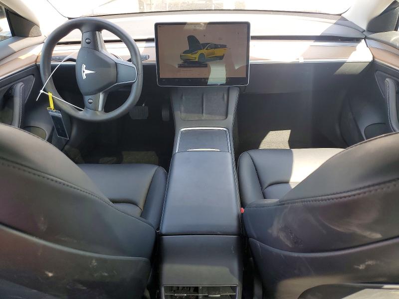 2023 Tesla Model 3 VIN 5YJ3E1EAXPF433018 COPART salvage auction — REAR END, Ca - Salvage Certificate, sold $7,100 on 2026-07-27 (photo 8)