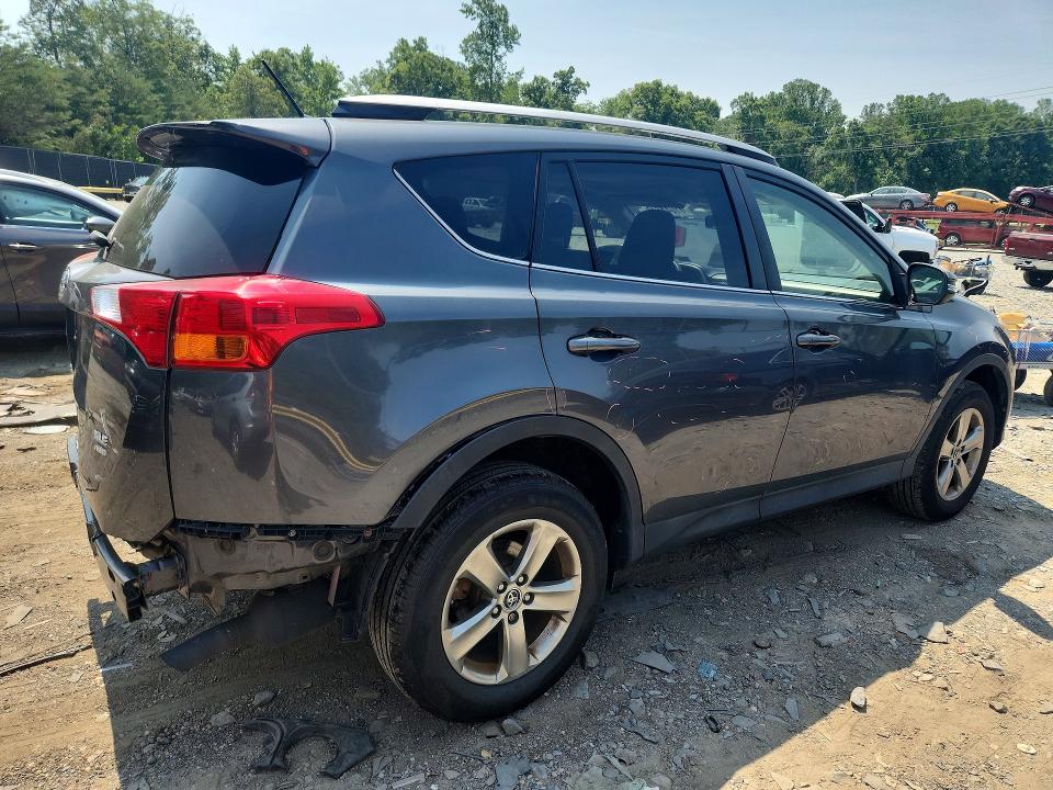 2015 Toyota Rav 4 VIN JTMRFREV2FD132399 COPART salvage auction — REAR END, Md - Cert Of Salvage > 75% Damage, sold $3,400 on 2026-07-24 (photo 3)
