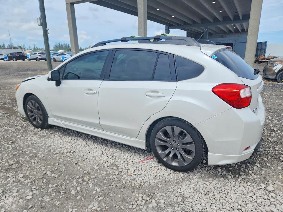 2013 Subaru Impreza VIN JF1GPAL62D2820399 COPART salvage auction — FRONT END, Fl - Cert Of Title Slvg Rebuildable, sold $400 on 2026-07-16 (photo 2)