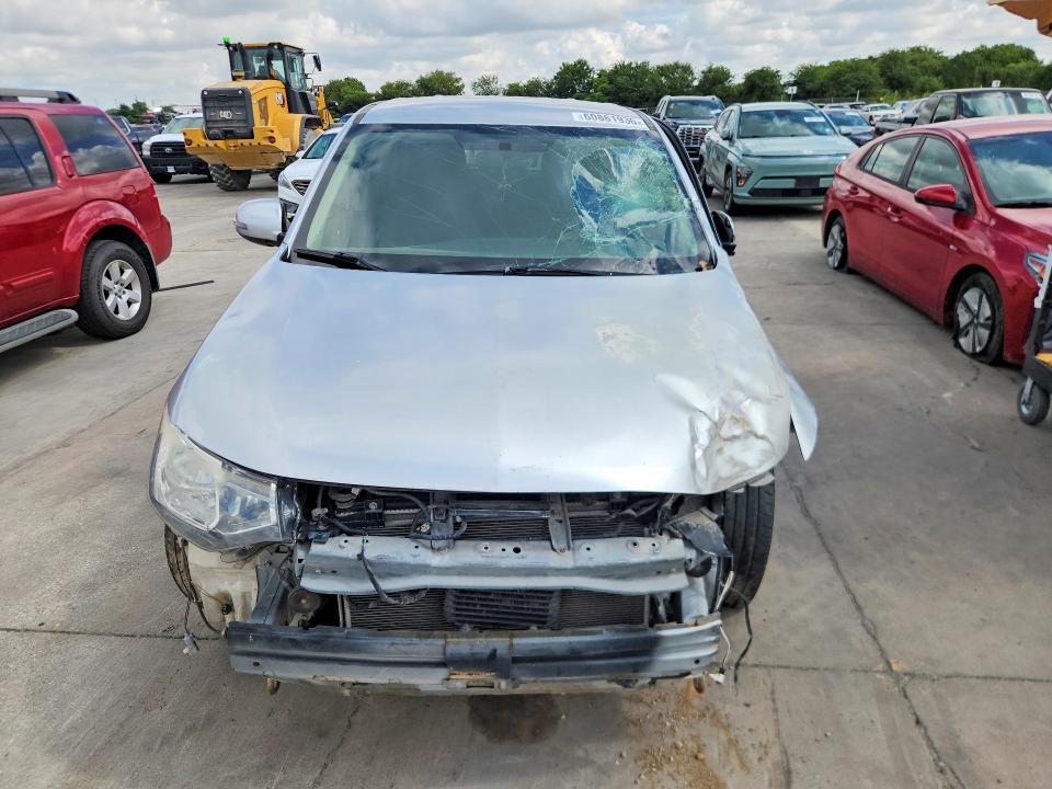 2014 Mitsubishi Outlander VIN JA4AD3A37EZ001842 COPART salvage auction — FRONT END, Tx - Salvage Vehicle Title, sold $925 on 2026-07-27 (photo 5)