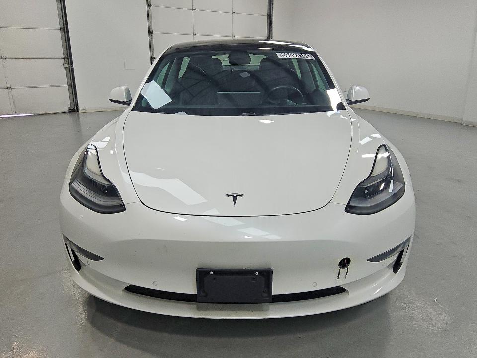 2021 Tesla Model 3 VIN 5YJ3E1EA6MF020914 COPART salvage auction — REAR END, Wv - Certificate Of Title, sold $2,200 on 2026-07-28 (photo 5)