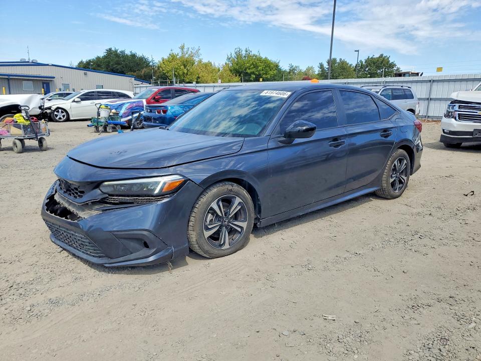 2025 Honda Civic VIN 2HGFE2F55SH518616 COPART salvage auction — FRONT END, Ca - Dis/Dlr/Exp Only Clean Title (P), sold $8,900 on 2026-07-28 (photo 1)