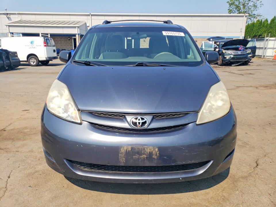 2009 Toyota Sienna VIN 5TDZK23C39S235358 COPART salvage auction — REAR END, CT - CERT OF TITLE-SALVAGE, sold $600 on 2026-07-14 (photo 5)