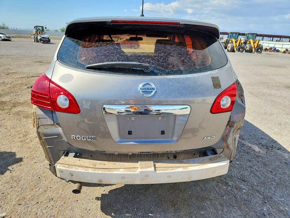 2013 Nissan Rogue sport VIN JN8AS5MV2DW657326 COPART salvage auction — REAR END, AZ - CERT OF TITLE - SALVAGE, sold $1,150 on 2026-07-17 (photo 6)