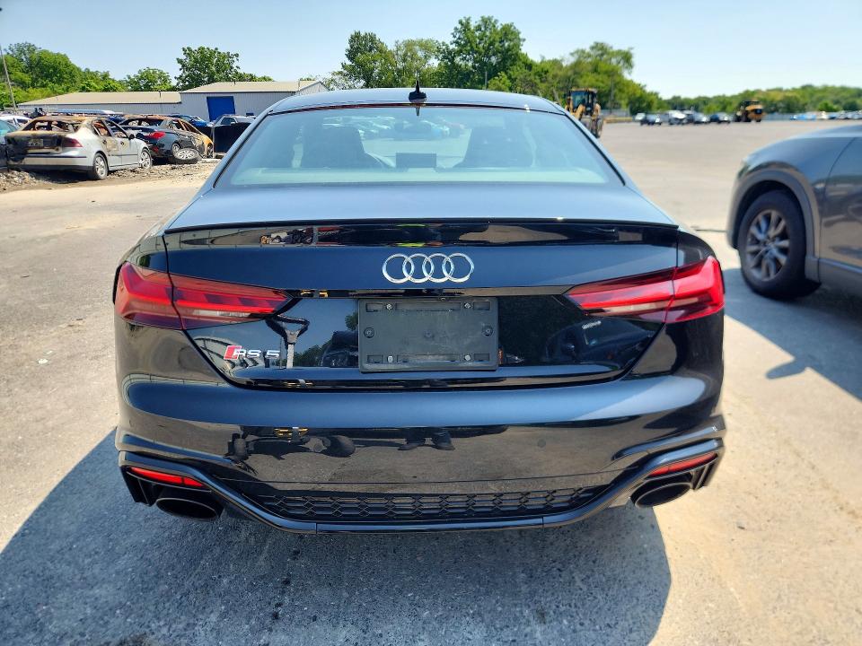 2021 Audi Rs5 VIN WUANWAF59MA902940 COPART salvage auction — WATER/FLOOD, Nj - Cert Of Title-Salvage Flood, sold $16,100 on 2026-07-30 (photo 6)