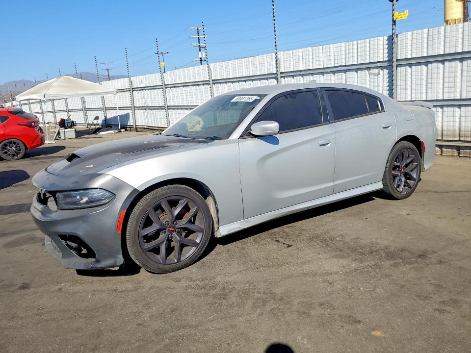 2020 Dodge Charger VIN 2C3CDXCT5LH131123 COPART salvage auction — FRONT END, Ca - Salvage Certificate, sold $3,900 on 2026-07-27 (photo 1)
