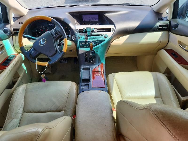 2012 Lexus Rx VIN 2T2ZK1BA5CC066109 COPART salvage auction — SIDE, Fl - Cert Of Title Slvg Rebuildable, sold $2,100 on 2026-07-28 (photo 8)